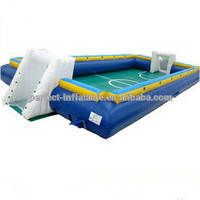 Attractive outdoor sports game mini inflatable soccer field mini size soccer field