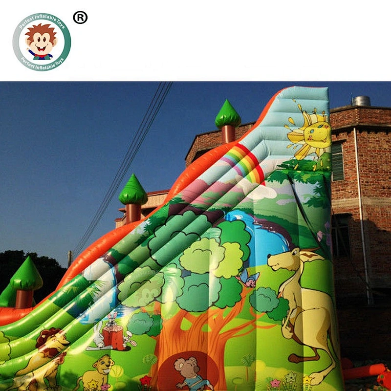 2019 New Design Kids Commerical 0.55mm PVC  Inflatable Slides For Sale