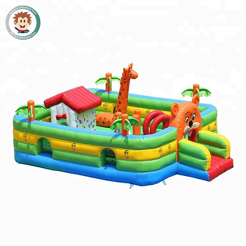 Hot sales made in china inflatable castle bouncy fun city inflatable bouncer