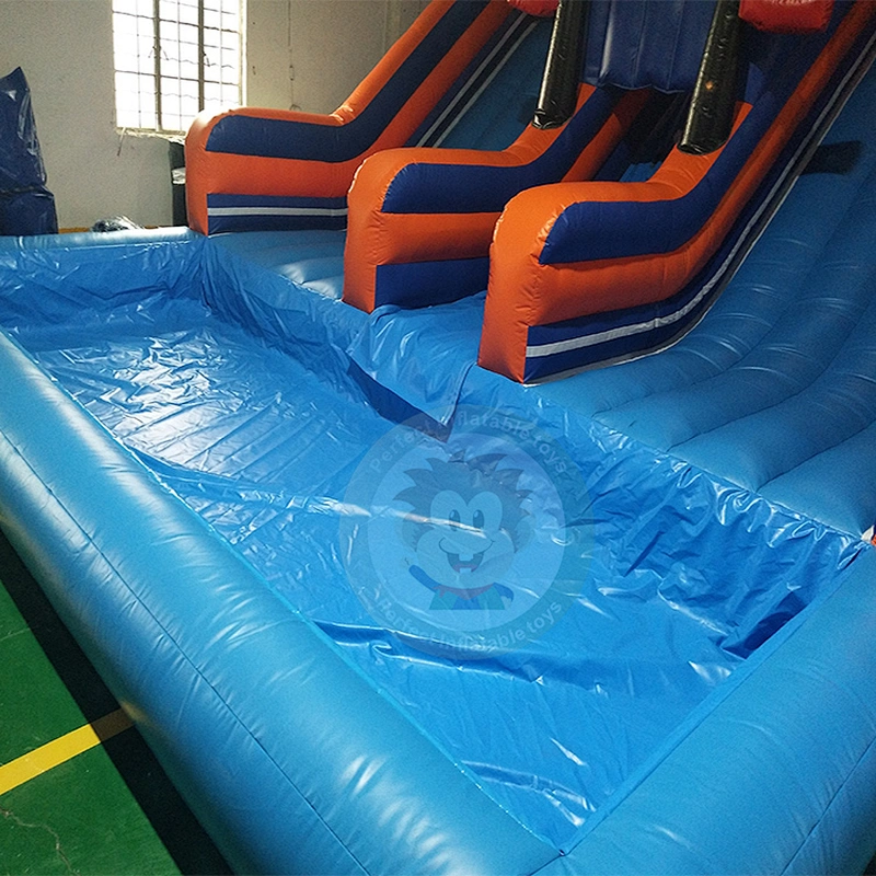 Custom Professional Design Giant Inflatable Water Slide For Kids And Adults