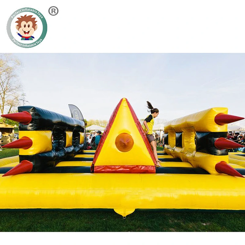 China Commercial Insane 5K The Beast Adult Boot Camp Inflatable Obstacle Course For Sale
