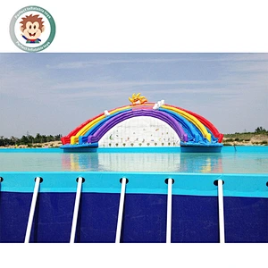 Guangzhou manufacture inflatable swimming pool for adults,PVC swimming pool