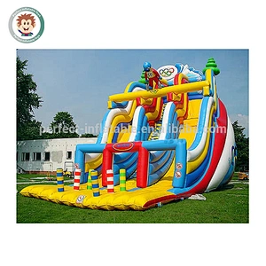 Inflatable slide castle inflatable bouncer slide inflatable bouncer combo for sale
