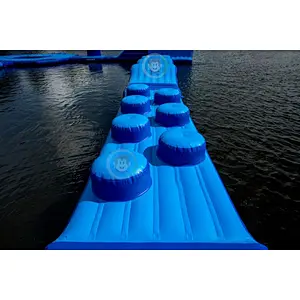 Commercial giant inflatable sea floating games inflatable water park for adult