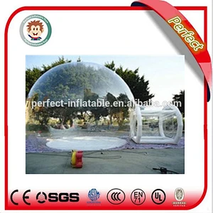 Popular and cheap inflatable clear bubble tent inflatable bubble lodge tent