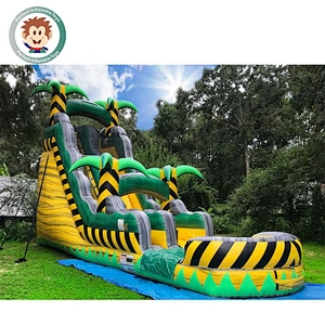 Perfect Inflatable Toys Hot Sale Commercial Outdoor Inflatable Water Slide With Swimming Pool
