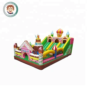 Hot sale inflatable bouncy Giant inflatable funny city made in china