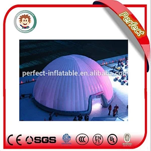 Professional manufacturer inflatable tent with rooms inflatable tent with led light