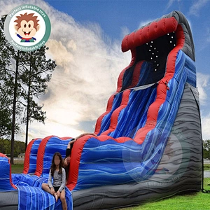 Commercial Outdoor  Durable Large Fiberglass Water Slides For Sale