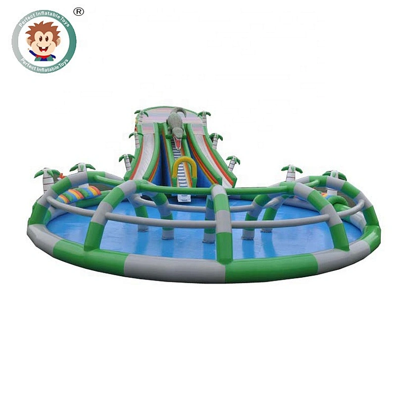 Perfect Inflatable Toys Cheap Price Amusement Park Equipment Inflatable Water Slide Pool