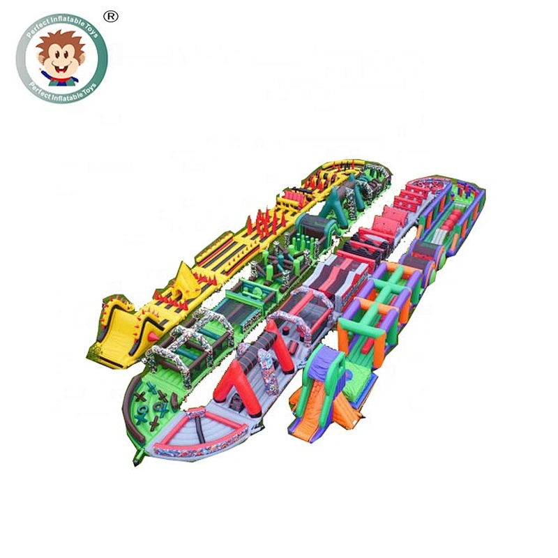 Perfect Inflatable Toys Giant Outdoor Adults 5k Obstacle Course Races Inflatable The Beast For Kids