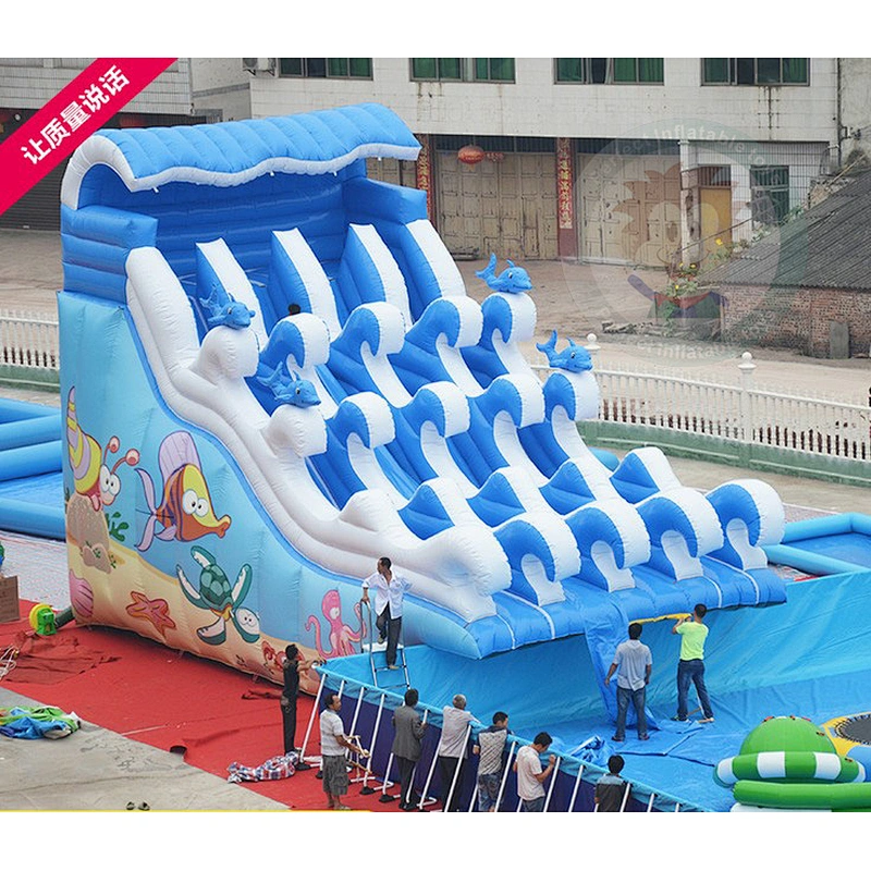 High Euality Swimming Pool Equipment Inflatable Slides For Kids To Sell