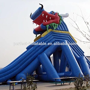 large dragon inflatable water slides for children and for the water park