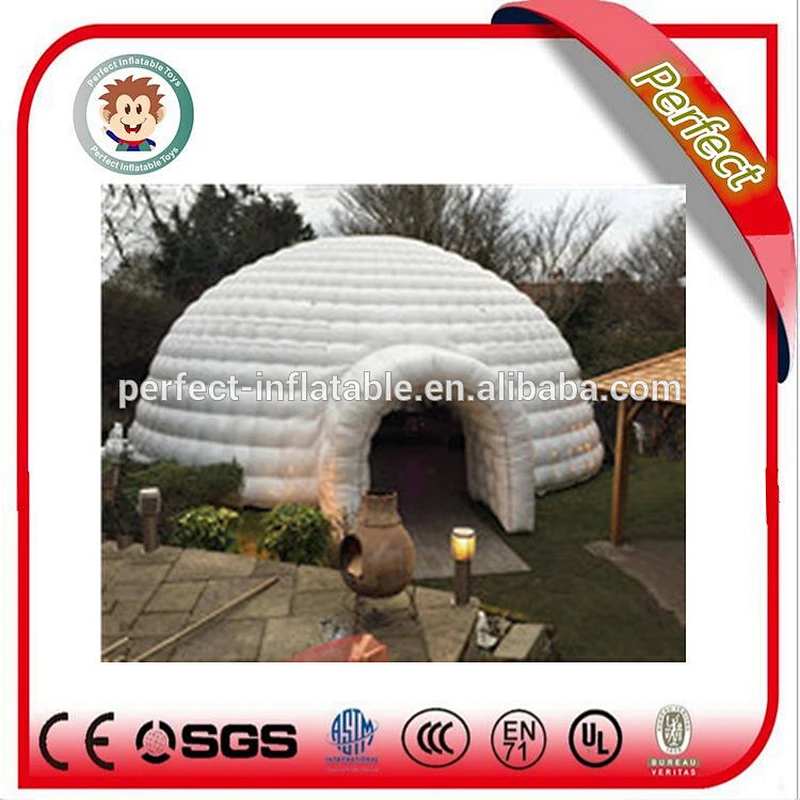 Professional manufacturer used inflatable tent inflatable dome tent for sale