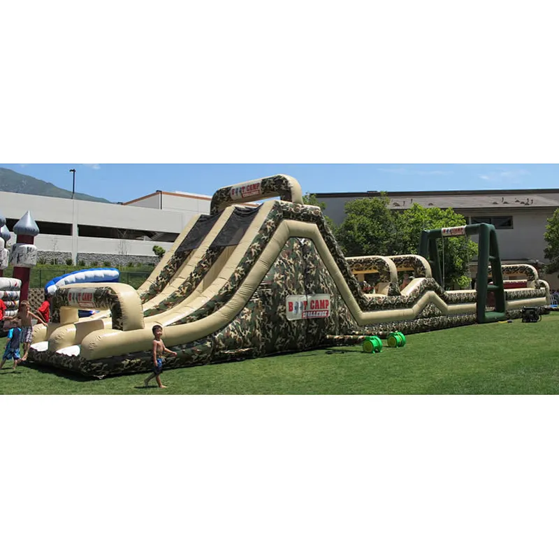 Perfect Inflatable Toys Kids Commercial 5k Inflatable Outdoor Obstacle Course For Sale