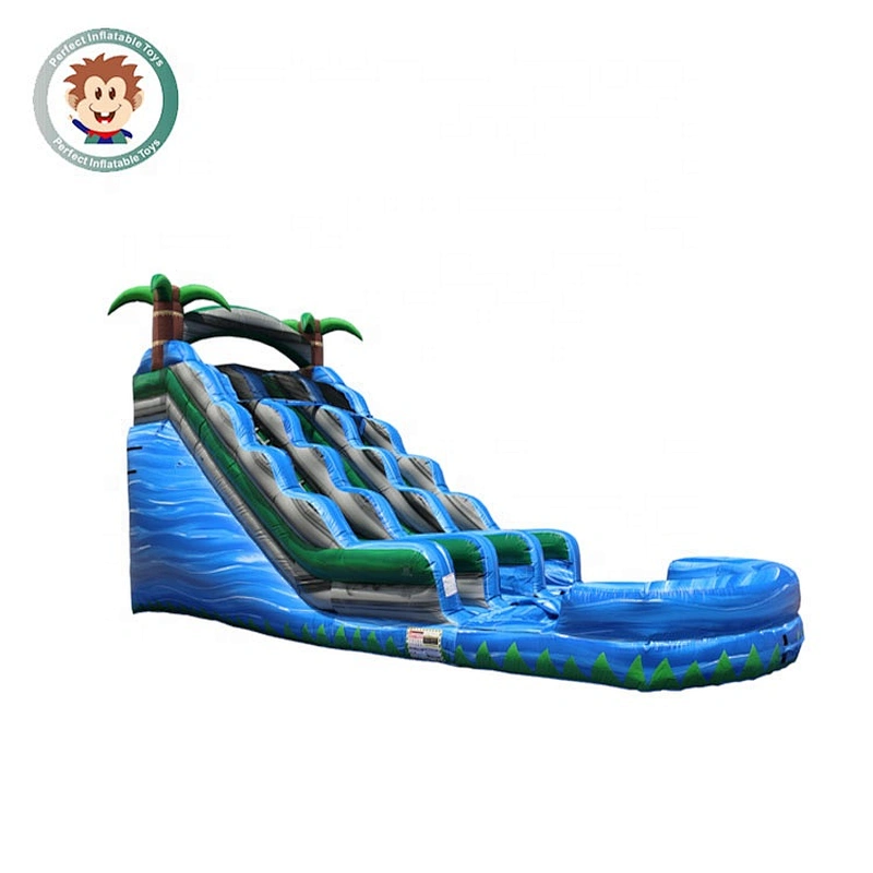 Perfect Inflatable Toys PVC tarpaulin Adults Size Water Pool Inflatable Outdoor Slides