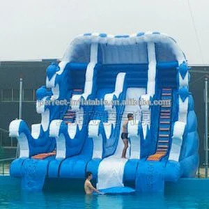 wave Inflatable water slides for adult inflatable water park