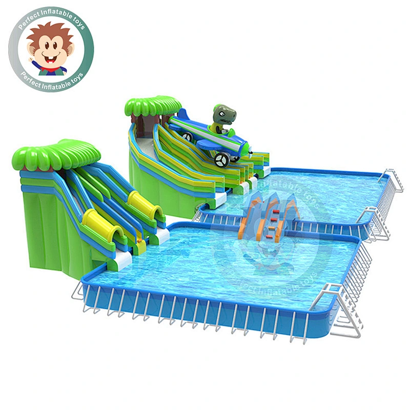 2019 Hot Sale  Big High Quality Inflatable Water Pool Slide For Kids And Adults