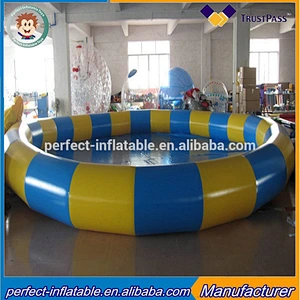 inflatable swimming pool inflatable water slide with pool for children and adults