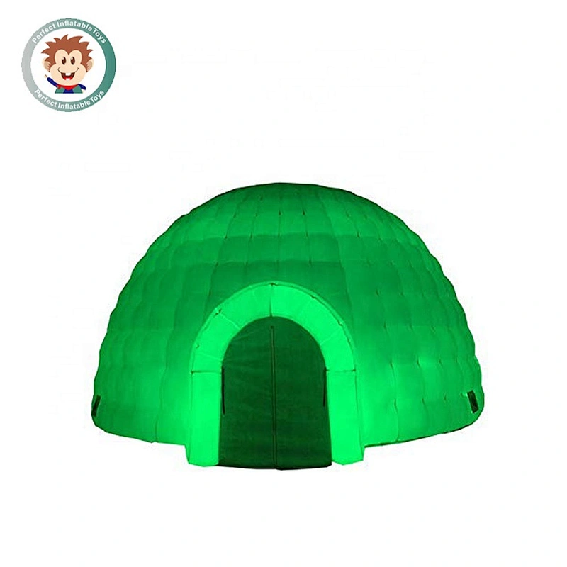 Perfect Inflatable Toys Factory Direct Led Colorful  Advertising Fireproof Inflatable IglooTent