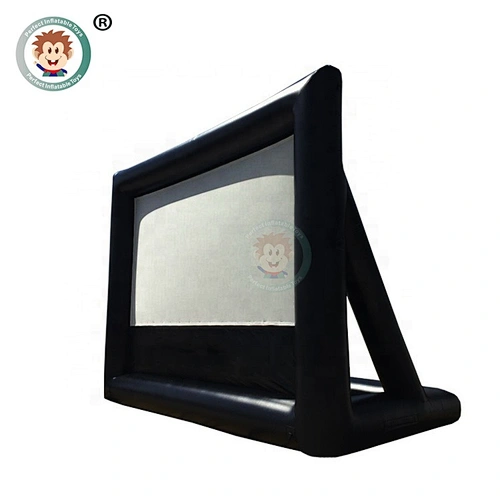 Custom Outdoor Factory Price Portable Commercial Projection Movie Screen Inflatable Screen