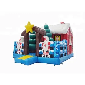 Perfect Inflatable Toys Christmas Kids Customized Bouncy House Bounce Castle Inflatable  For Sale