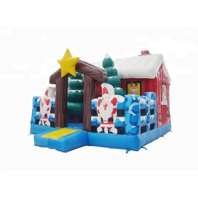 Perfect Inflatable Toys Christmas Kids Customized Bouncy House Bounce Castle Inflatable  For Sale