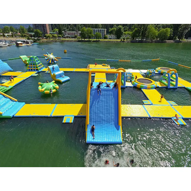 Perfect Toys Cheap Price Inflatable Water Park Giant Water Amusement Park for sale