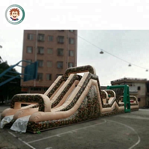 Guangzhou Factory Price Inflatable Boot Camp Inflatable Obstacle Course