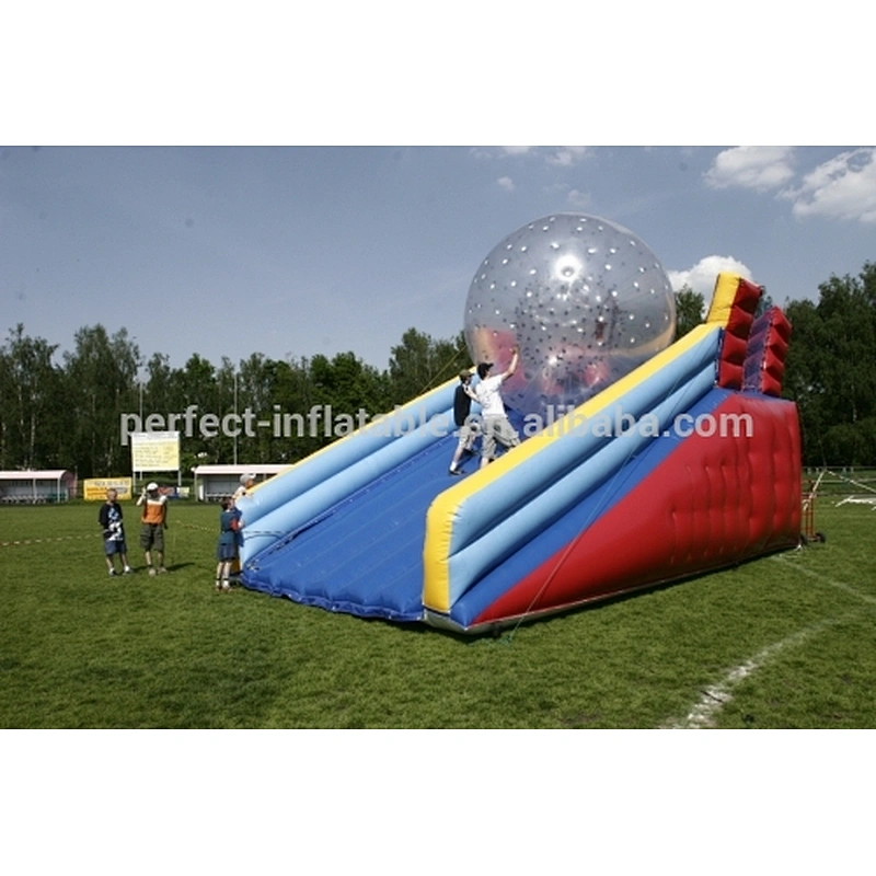 Lovely panda inflatable slip and slide, inflatable jumping bounce and castle
