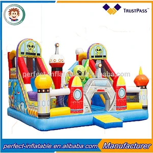 Guangzhou Perfect PVC inflatable castle inflatable fun city bounce house inflatable