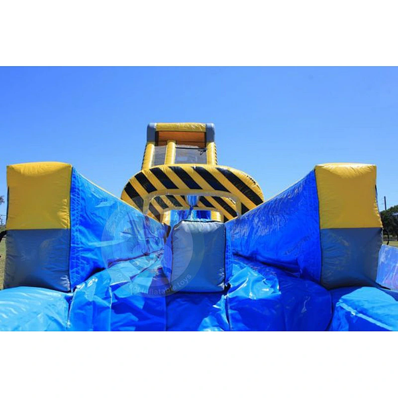 Perfect Price Professional Design Inflatable Water Slide With Pool For Kids