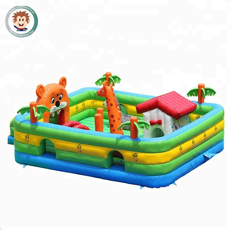 Hot sales made in china inflatable castle bouncy fun city inflatable bouncer