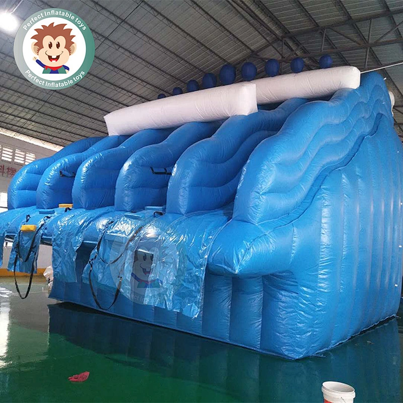 Outdoor New Design Inflatable Playground Slide With Pool For Summer Sale