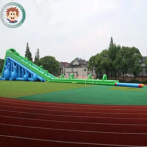 Hot Sale Amusement Park 1000 ft Slip N Slide Inflatable Water Slide The City