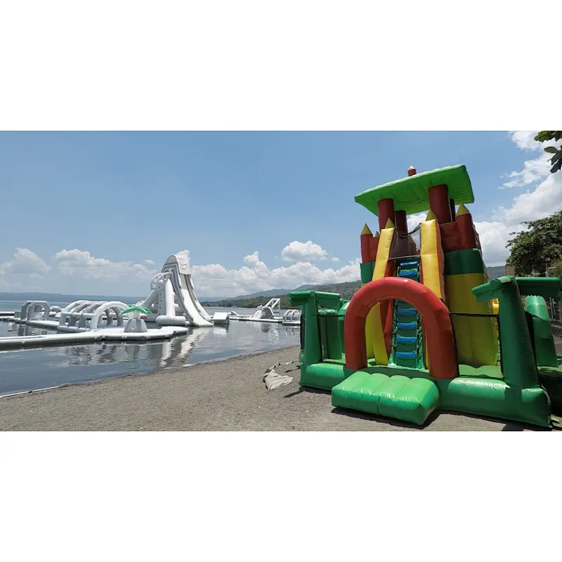 Factory prices Inflatable Water Sports Equipment Floating Aqua Park Game Adult Giant Inflatable Water Park