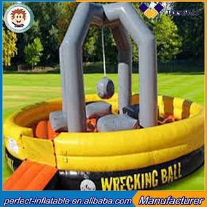 Factory price inflatable sports,inflatable game,inflatable wrecking ball for kids and adults