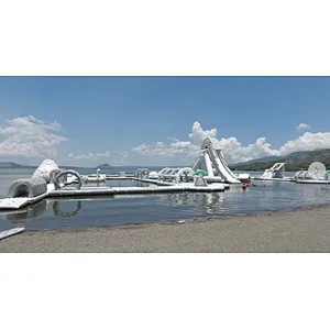 Factory prices Inflatable Water Sports Equipment Floating Aqua Park Game Adult Giant Inflatable Water Park