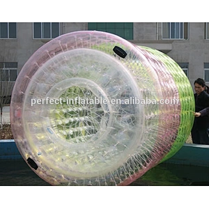 Promotional inflatable water floating toys inflatable lake toys inflatable water roller