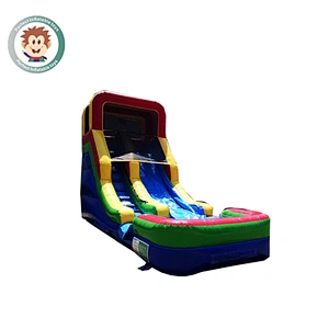 Perfect Inflatable Toys Manufacturer Outdoor 0.55mm PVC Commerical Inflatable Pool Slide