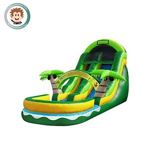 Perfect Inflatable Toys Outdoor Amazing Kids 0.55 PVC Pool Slide Inflatable For Sale