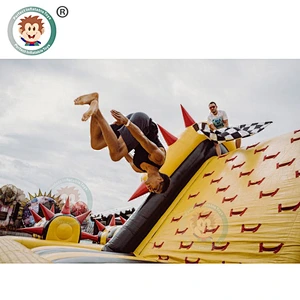 China Commercial Boot Camp Adult Inflatable 5K Obstacle Course Equipment For Sale