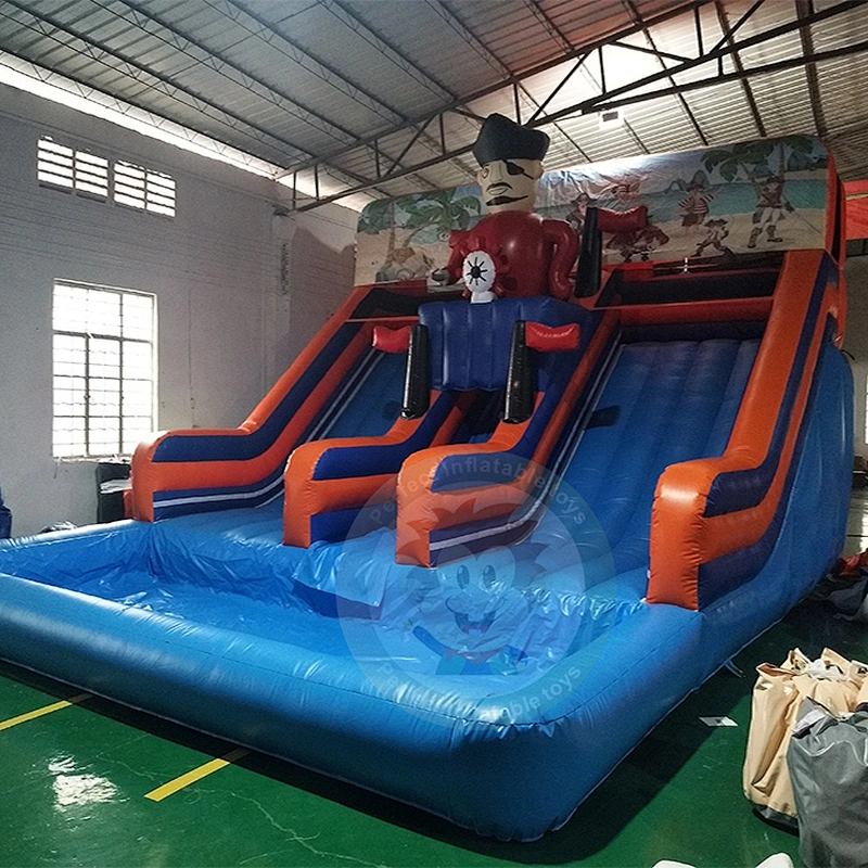 Commercial Outdoor  Durable Large Fiberglass Water Slides For Sale