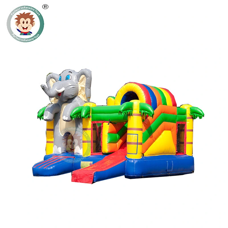 Perfect Inflatable Toys Cartoon Kids Combo Bounce House Castle Inflatable Bouncy Slide
