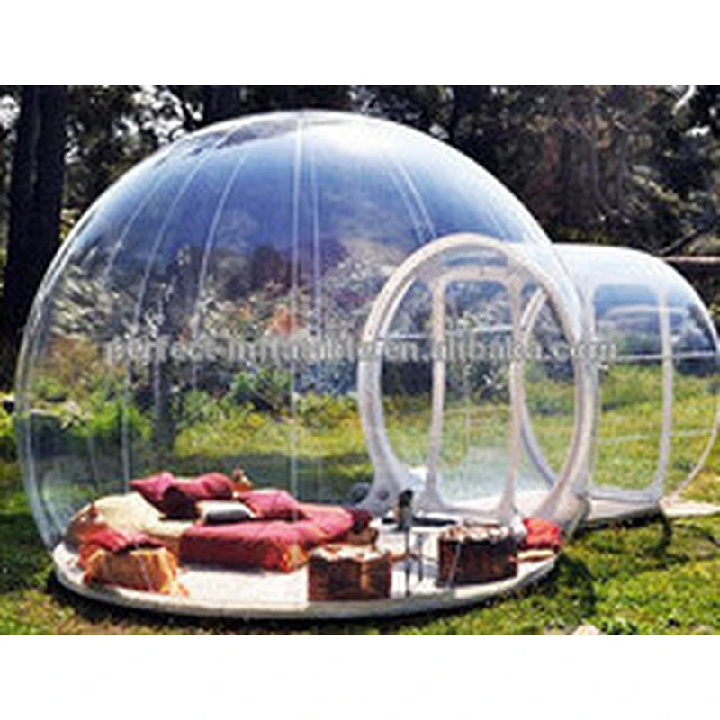 Durable and high quality large inflatable igloo tent for sale