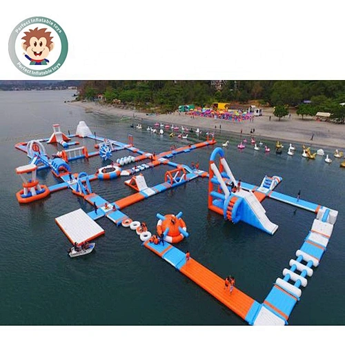 Perfect Inflatable Toys Customized Kids And Adults Amazing Water Park Inflatable Floating For Sale