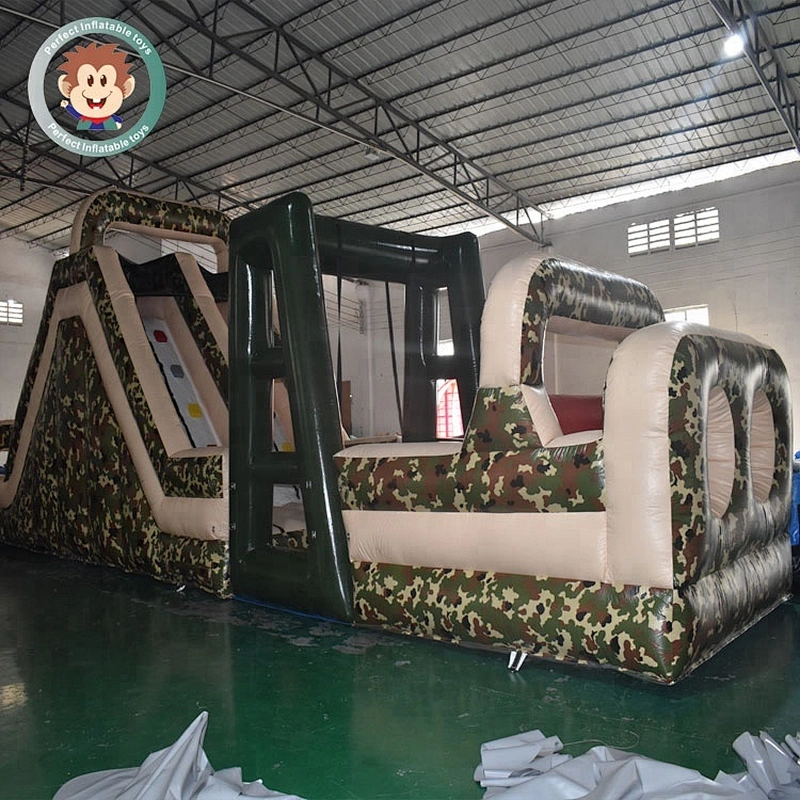 Perfect Inflatable Toys Kids 15*4.5m Commerical Outdoor Inflatable Obstacle Challenge