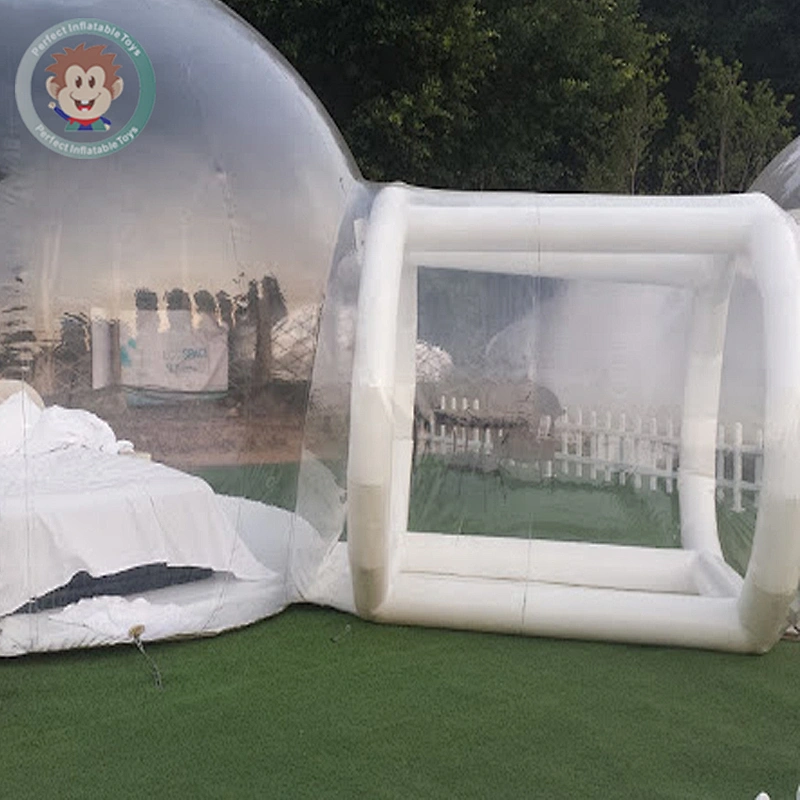 outdoor inflatable transparent camping bubble tent for sale clear air dome party tent for rent pvc bubble tent for advertising