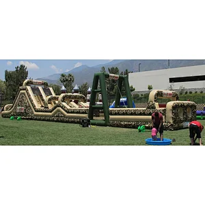 Perfect Inflatable Toys Kids Commercial 5k Inflatable Outdoor Obstacle Course For Sale