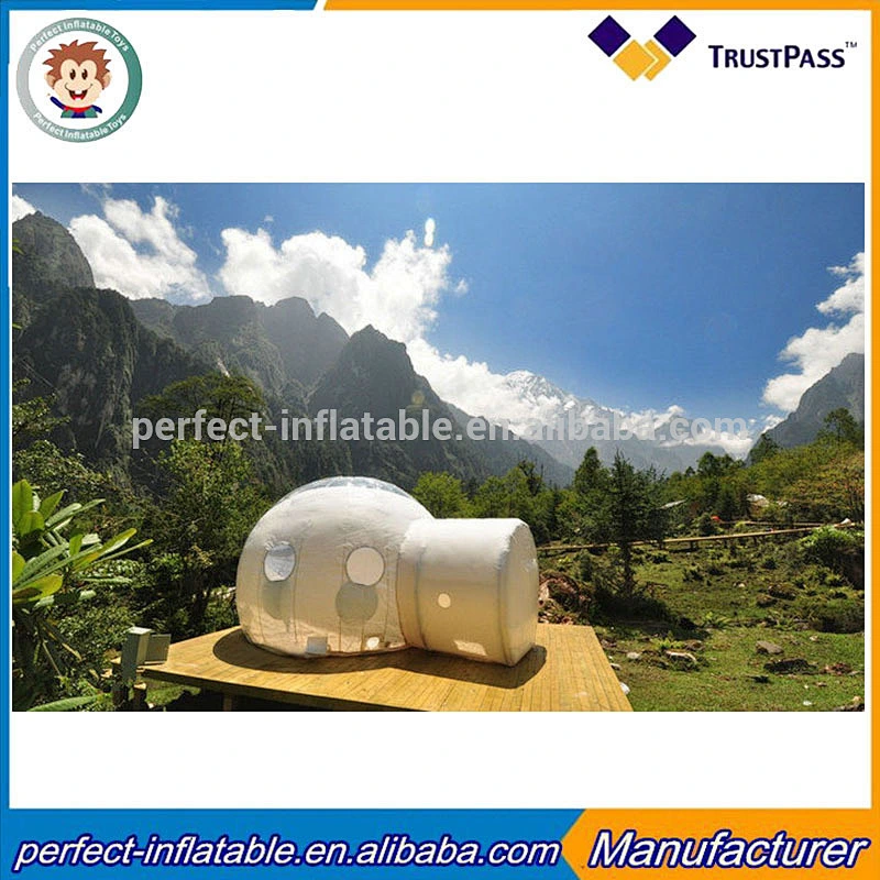 2017 New design inflatable air closure clear dome tent inflatable transparent tent inflatable bubble tent